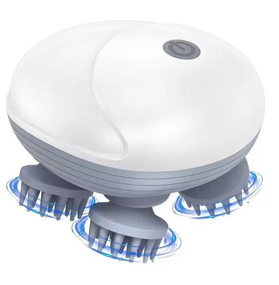 Electric 4D Scalp Massager – Stress Relief & Hair Care Tool