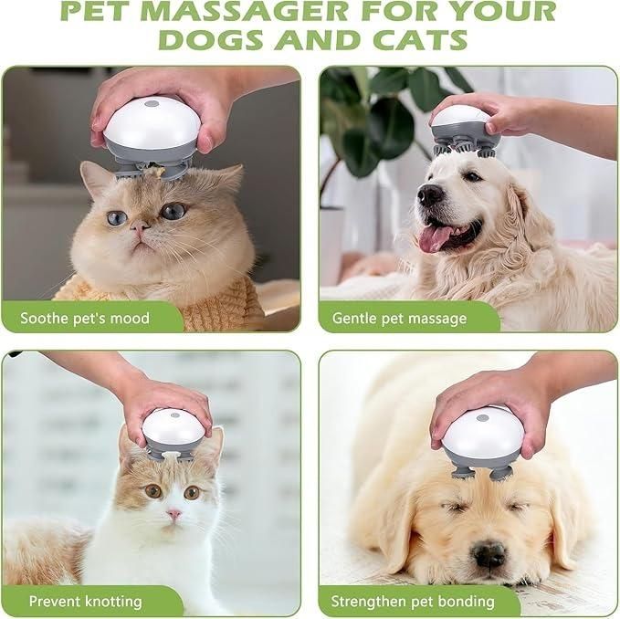 Electric 4D Scalp Massager – Stress Relief & Hair Care Tool